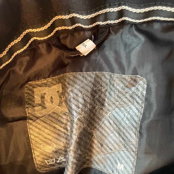 DC Black Ski Snow Snowboard Pants High Rise Medium - Picture 5 of 5